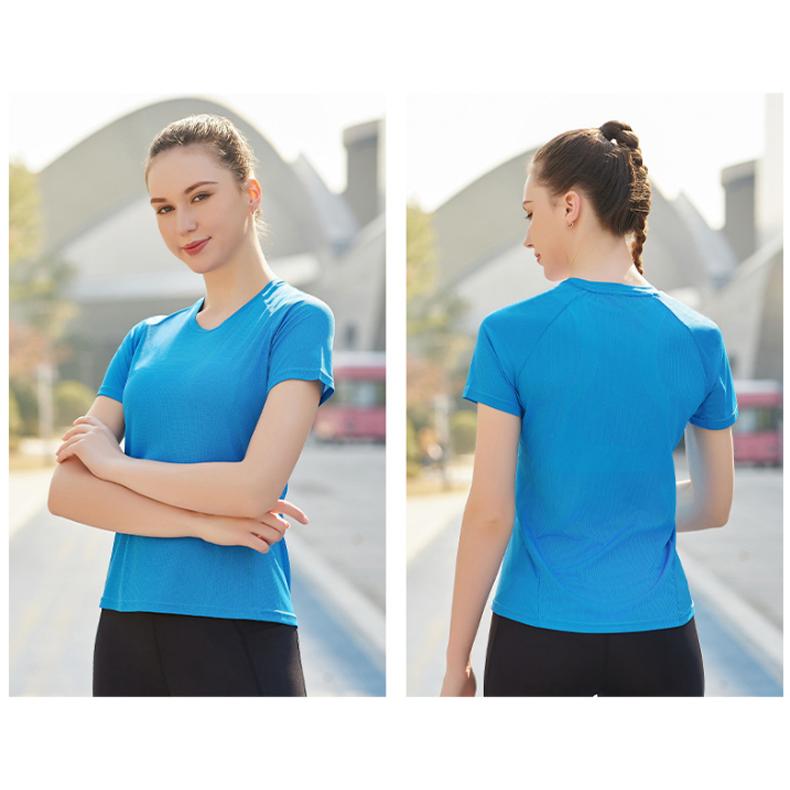 スポーツウェア 24201 クイックドライメッシュ Tシャツ ランニングウェア レディース おしゃれ  半袖　 高弾力　ヨガ　テニス　速乾性　吸水速乾シャツ |  | 17