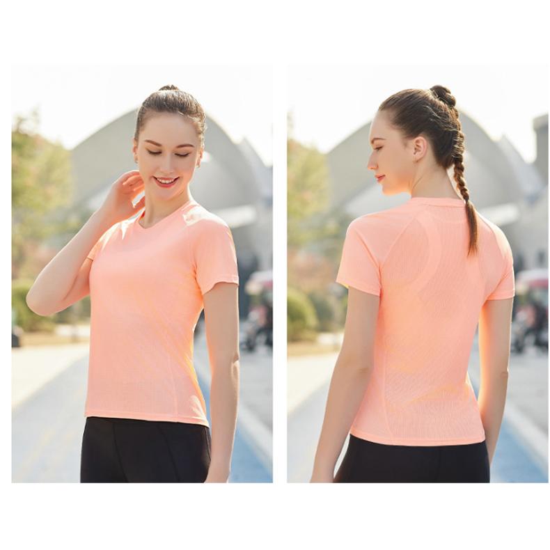 スポーツウェア 24201 クイックドライメッシュ Tシャツ ランニングウェア レディース おしゃれ  半袖　 高弾力　ヨガ　テニス　速乾性　吸水速乾シャツ |  | 18