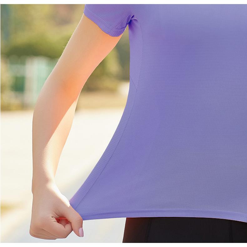 スポーツウェア 24201 クイックドライメッシュ Tシャツ ランニングウェア レディース おしゃれ  半袖　 高弾力　ヨガ　テニス　速乾性　吸水速乾シャツ |  | 09