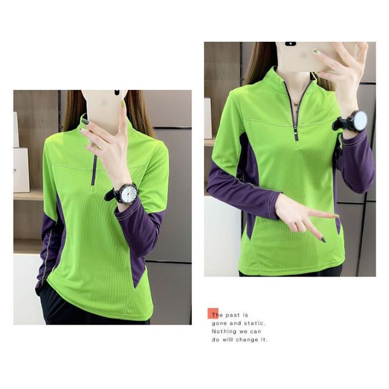 スポーツウェア 21008 クイックドライメッシュ 長袖 Tシャツ ランニングウェア レディース おしゃれ  高弾力　ヨガ　テニス　速乾性　吸水速乾シャツ |  | 13