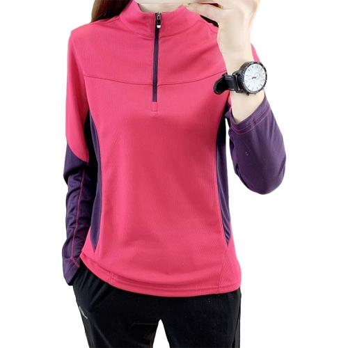 スポーツウェア 21008 クイックドライメッシュ 長袖 Tシャツ ランニングウェア レディース おしゃれ  高弾力　ヨガ　テニス　速乾性　吸水速乾シャツ |  | 18