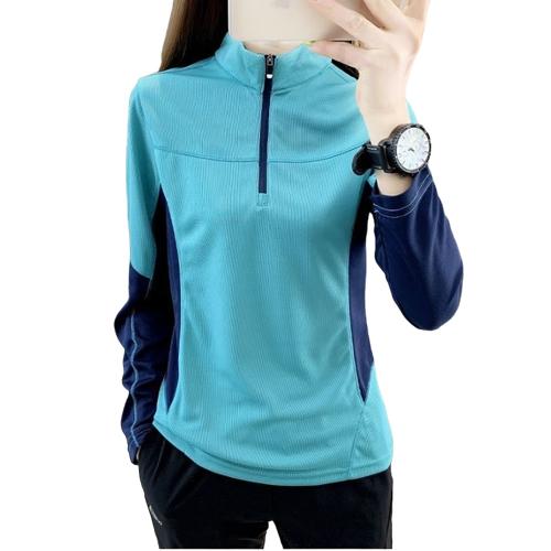 スポーツウェア 21008 クイックドライメッシュ 長袖 Tシャツ ランニングウェア レディース おしゃれ  高弾力　ヨガ　テニス　速乾性　吸水速乾シャツ |  | 19