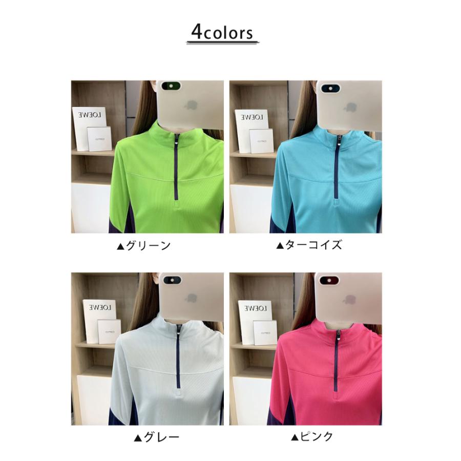 スポーツウェア 21008 クイックドライメッシュ 長袖 Tシャツ ランニングウェア レディース おしゃれ  高弾力　ヨガ　テニス　速乾性　吸水速乾シャツ |  | 01