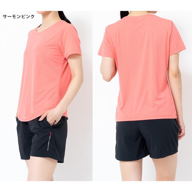 ひんやり　接触冷感　スポーツウェア 短パン上下セット クイックドライ Tシャツ ランニングウェア レディース おしゃれ  半袖　ハーフパンツ 　ヨガ　テニス　速 |  | 13