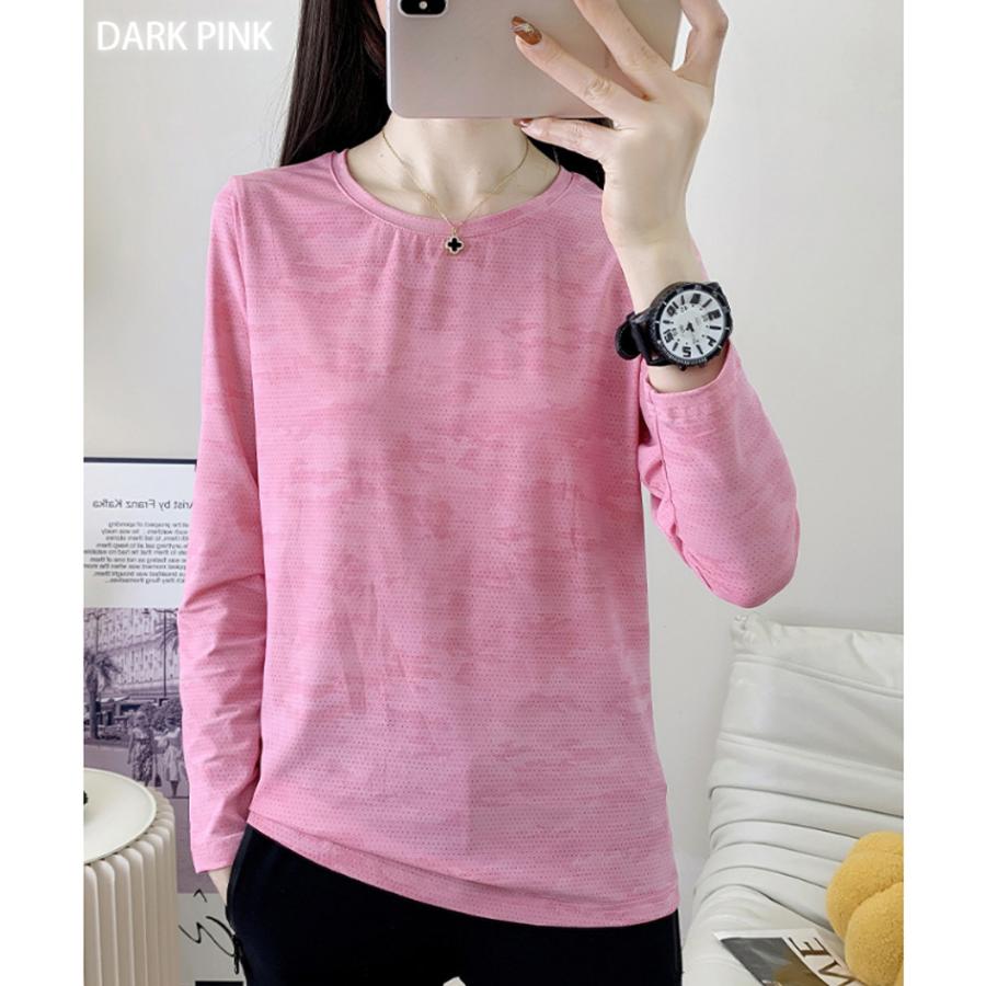 ひんやり　接触冷感　スポーツウェア クイックドライ Tシャツ ランニングウェア レディース おしゃれ  長袖　 高弾力　ヨガ　テニス　速乾性　吸水速乾シャツ |  | 09