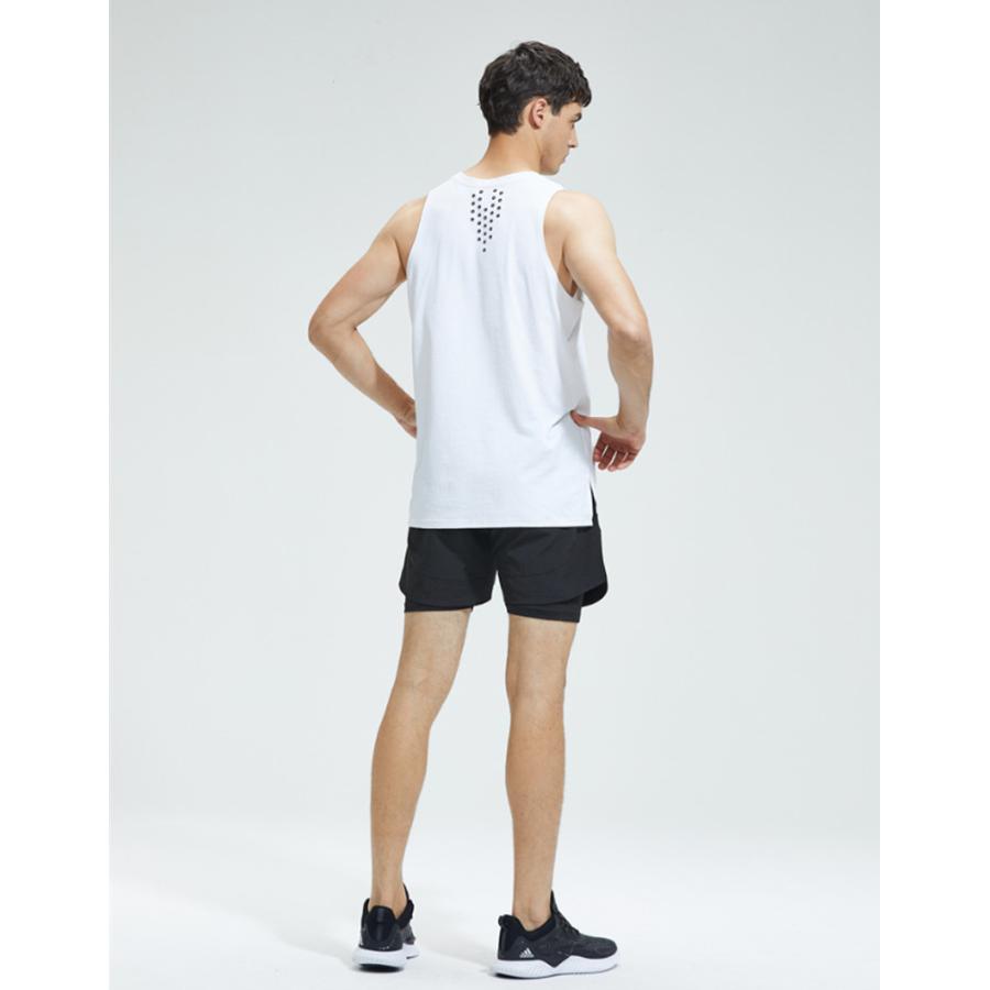 タンクトップ　速乾　通気性　薄生地　T3201 ランシャツ　スポーツ　ノースリーブ　メンズ　ランニング　ヨガ　フィットネス　 半袖　速乾性　吸汗素材 |  | 12