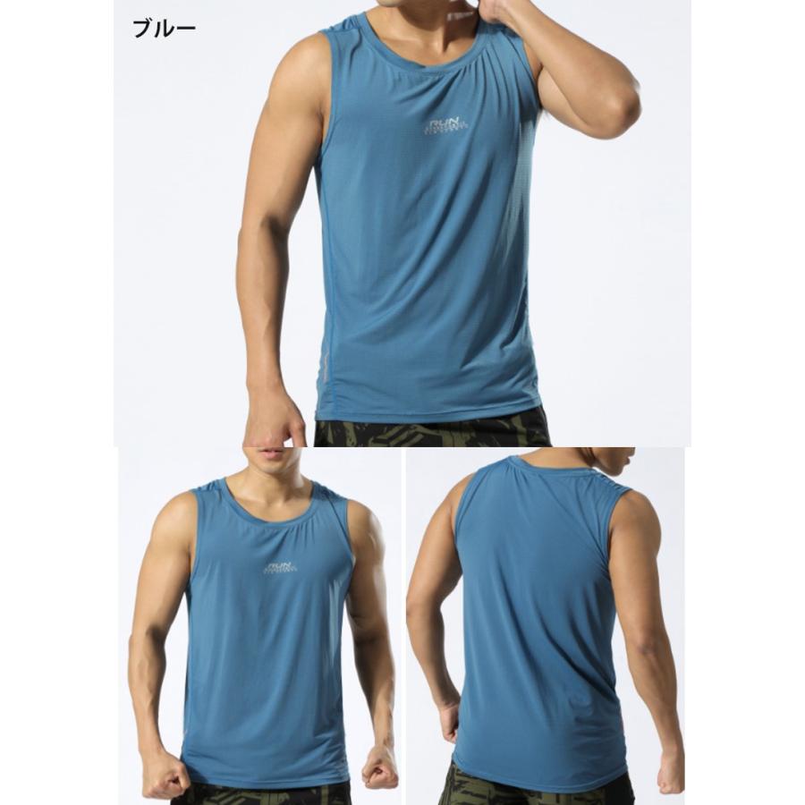 ランニングシャツ　タンクトップ　薄生地　8026全4色 ランシャツ　スポーツ　ノースリーブ　メンズ　ランニング　ヨガ　フィットネス　 半袖　速乾性　吸汗素材 |  | 17