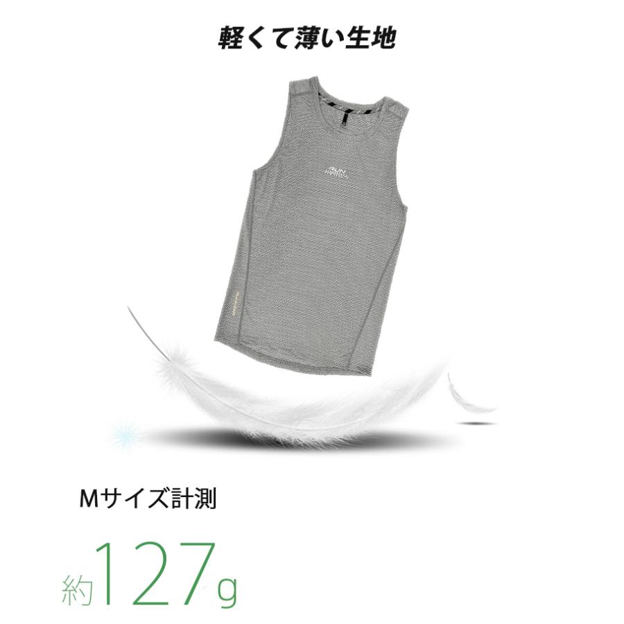 ランニングシャツ　タンクトップ　薄生地　8026全4色 ランシャツ　スポーツ　ノースリーブ　メンズ　ランニング　ヨガ　フィットネス　 半袖　速乾性　吸汗素材 |  | 09