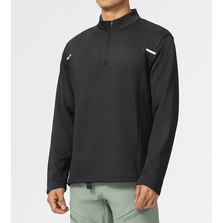 ランニングジャージ　裏起毛　保温生地　61185　スポーツウェア　メンズウエア　トレーニングウェア　ジム　クイックドライ　長袖シャツ　軽量　ランニングウェ |  | 10