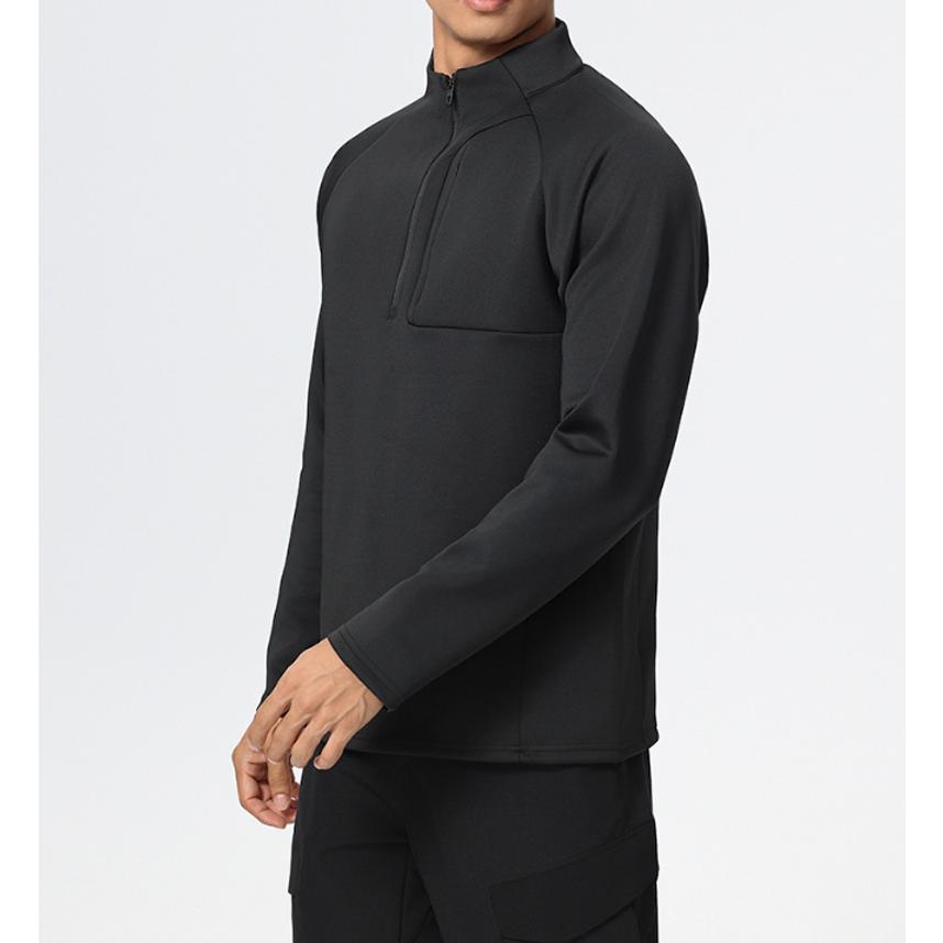 ランニングジャージ　防風　保温生地　61188　スポーツウェア　メンズウエア　トレーニングウェア　ジム　クイックドライ　長袖シャツ　軽量　ランニングウェア |  | 11