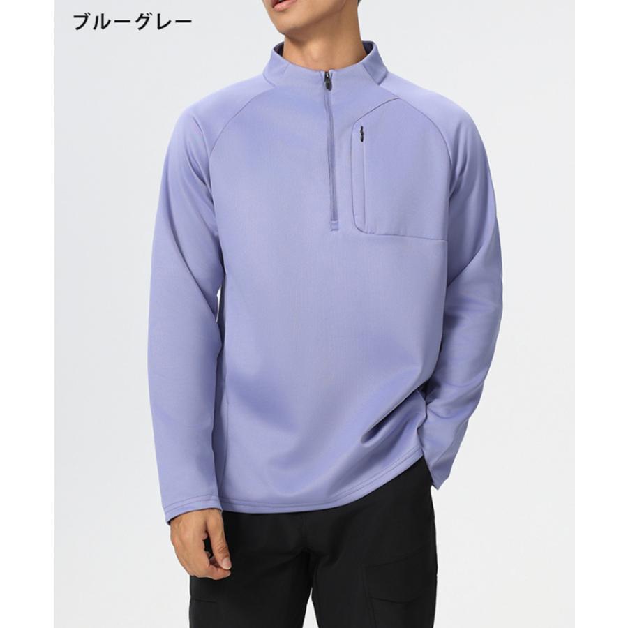 ランニングジャージ　防風　保温生地　61188　スポーツウェア　メンズウエア　トレーニングウェア　ジム　クイックドライ　長袖シャツ　軽量　ランニングウェア |  | 16