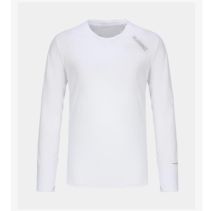 ランニングウェア　シンプル デザイン 61186 サムホール　スリット入り　メンズウエアー スポーツウェア　クイックドライ　長袖シャツ　tシャツ　 ジム　 |  | 17