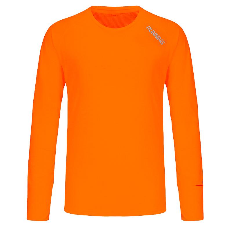 ランニングウェア　シンプル デザイン 61186 サムホール　スリット入り　メンズウエアー スポーツウェア　クイックドライ　長袖シャツ　tシャツ　 ジム　 |  | 20