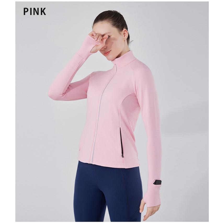 スポーツウェア ジャージ　24302 クイックドライ ロングシャツ 防風　保温　サムホール付き　防風　保温　ランニングウェア レディース おしゃれ  長袖　ロング |  | 14