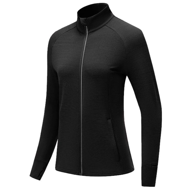 スポーツウェア ジャージ　24302 クイックドライ ロングシャツ 防風　保温　サムホール付き　防風　保温　ランニングウェア レディース おしゃれ  長袖　ロング |  | 20