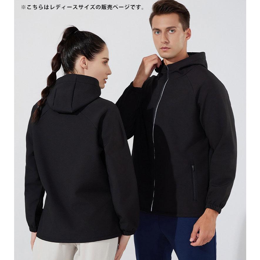 スポーツウェア フリースパーカー　フード付き　裏起毛　24606 クイックドライ ロングシャツ 防風　保温　ランニングウェア レディース おしゃれ  長袖　ロング |  | 12