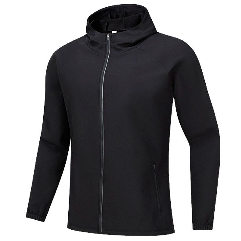 スポーツウェア フリースパーカー　フード付き　裏起毛　MS24606 クイックドライ ロングシャツ 防風　保温　ランニングウェア メンズ おしゃれ  長袖　ロングシ |  | 19