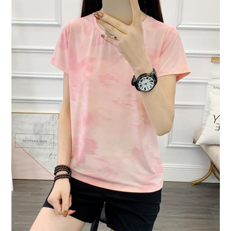 ひんやり　接触冷感　スポーツウェア　8012 クイックドライ Tシャツ ランニングウェア レディース おしゃれ t シャツ 半袖　 高弾力　ヨガ　テニス　速乾性　吸 |  | 16