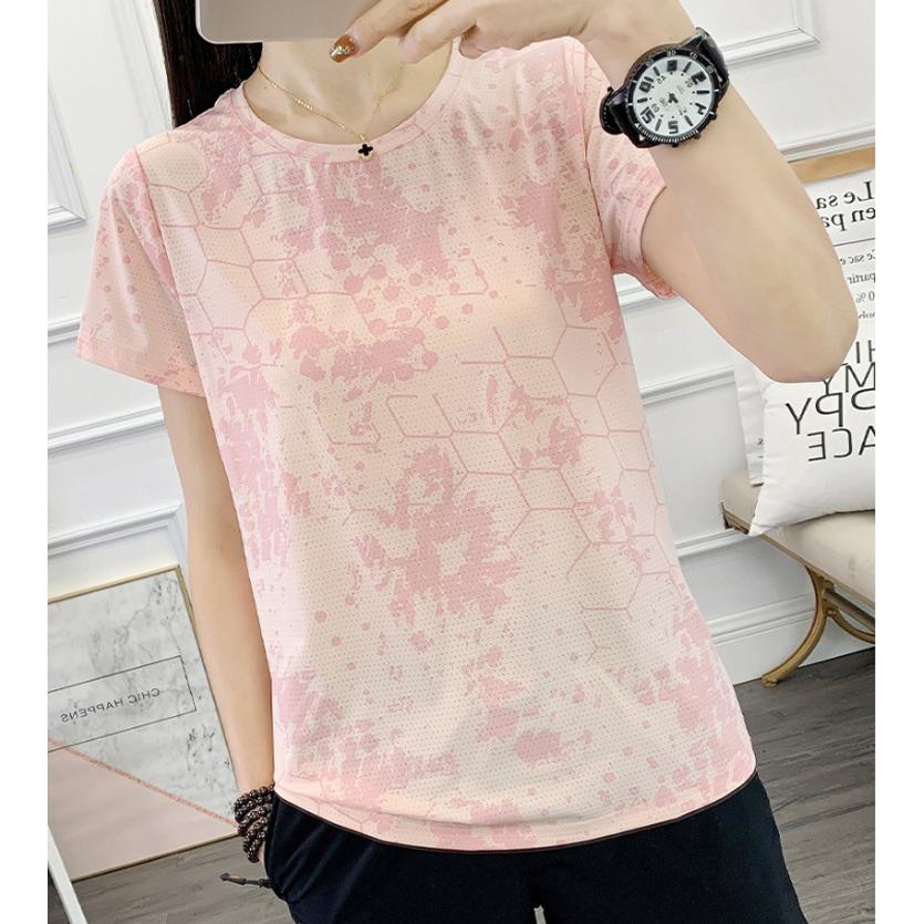 ひんやり　接触冷感　スポーツウェア　8015 クイックドライ Tシャツ ランニングウェア レディース おしゃれ t シャツ 半袖　 高弾力　ヨガ　テニス　速乾性　吸 |  | 13