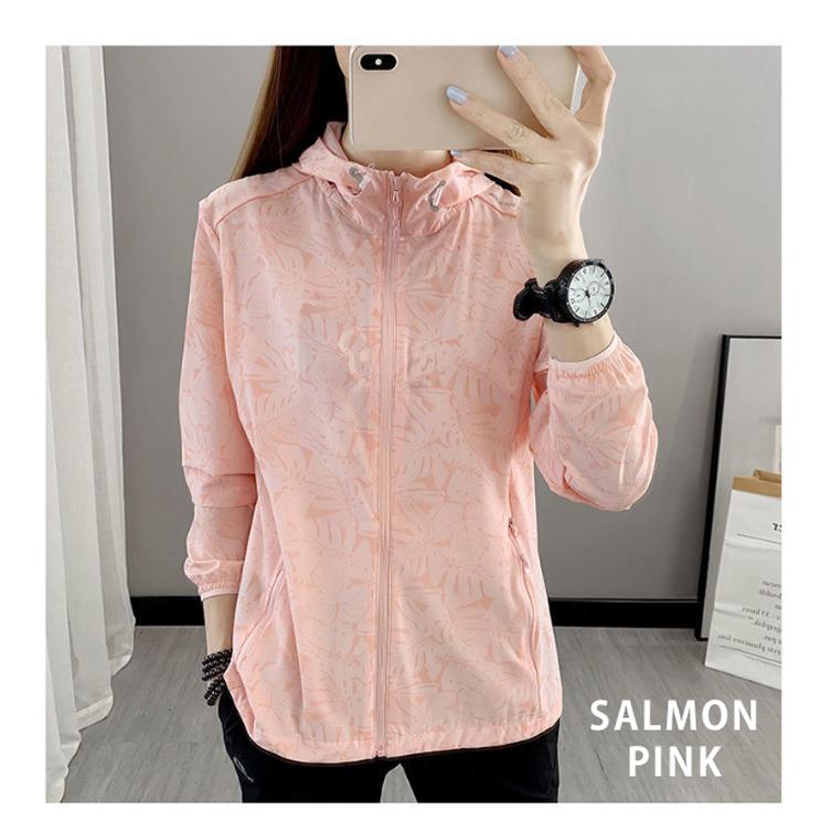 ラッシュガード ジップ付きスポーツウェア UPF50 紫外線カット 日よけ 海 レジャー 海水浴 レディース　ランニングウェア　トップス　ロングスリーブ　ジョギン |  | 14