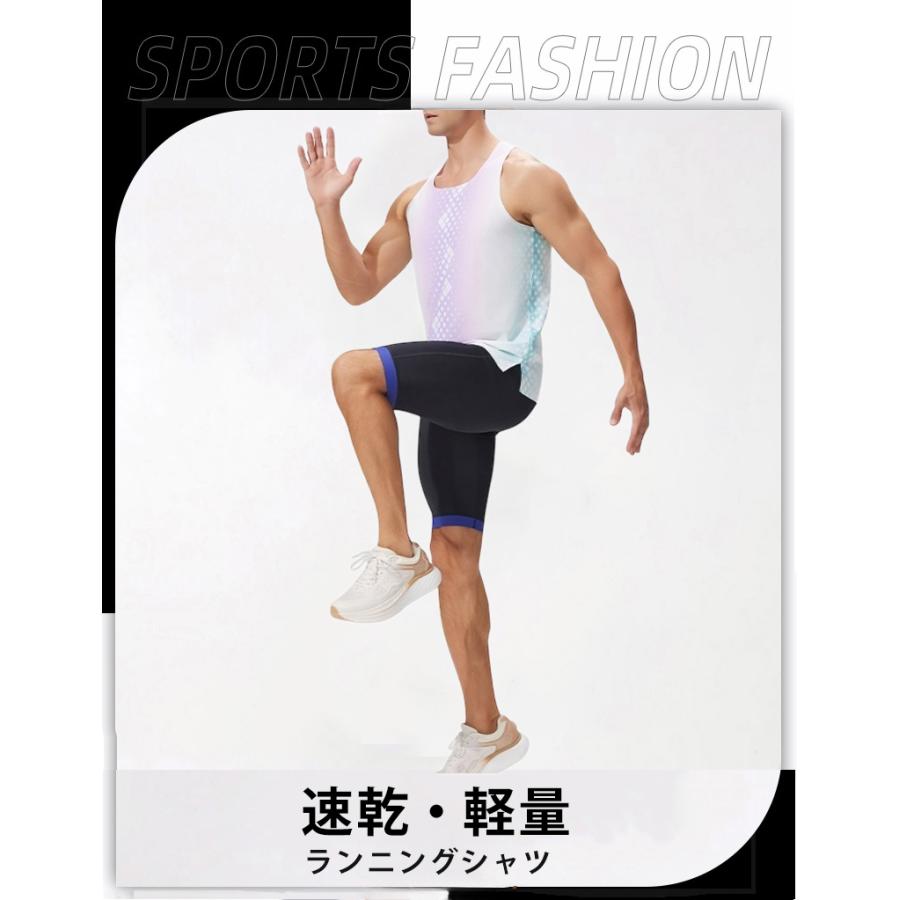 ON ノースリーブシャツ Lサイズ グラデーション ON ノースリーブシャツ Lサイズ グラデーション ON ノースリーブ