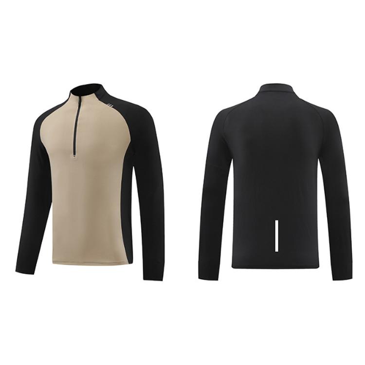 ランニングウェア メンズ 速乾生地 24705 クイックドライ ハイネック長袖シャツ 吸汗速乾 ロングTシャツ スポーツ トレーニング アウトドア ジム ウォーキング |  | 13