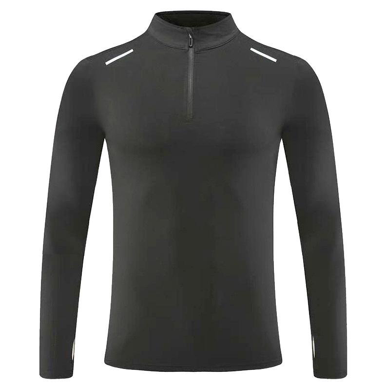 ランニングジャージ　裏起毛　保温生地　3307　スポーツウェア　メンズウエア　トレーニングウェア　ジム　クイックドライ　長袖シャツ　軽量　ランニングウェア |  | 11