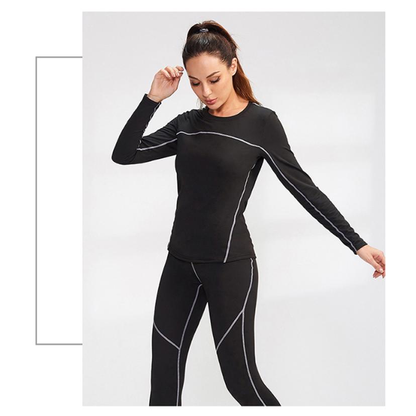 スポーツウェア 裏起毛 保温性 02514ランニング スポーツウエア  レディース　クイックドライ　高弾力　速乾性  おしゃれ ジム ヨガ フィットネス アウトドア |  | 12