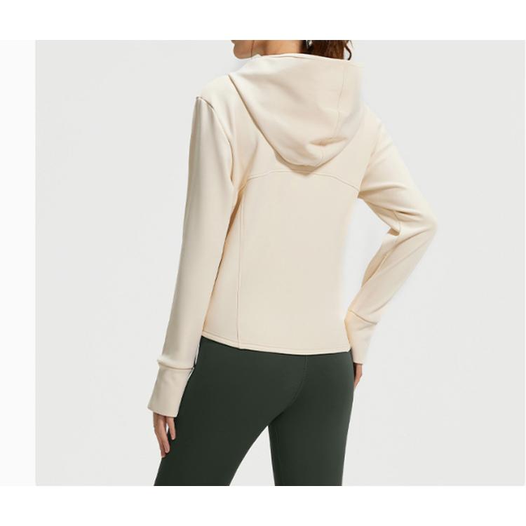 スポーツウェア 裏起毛パーカー 保温性 ZIP付きランニング スポーツウエア  レディース　クイックドライ　高弾力　速乾性  おしゃれ ジム ヨガ フィットネス ア |  | 05