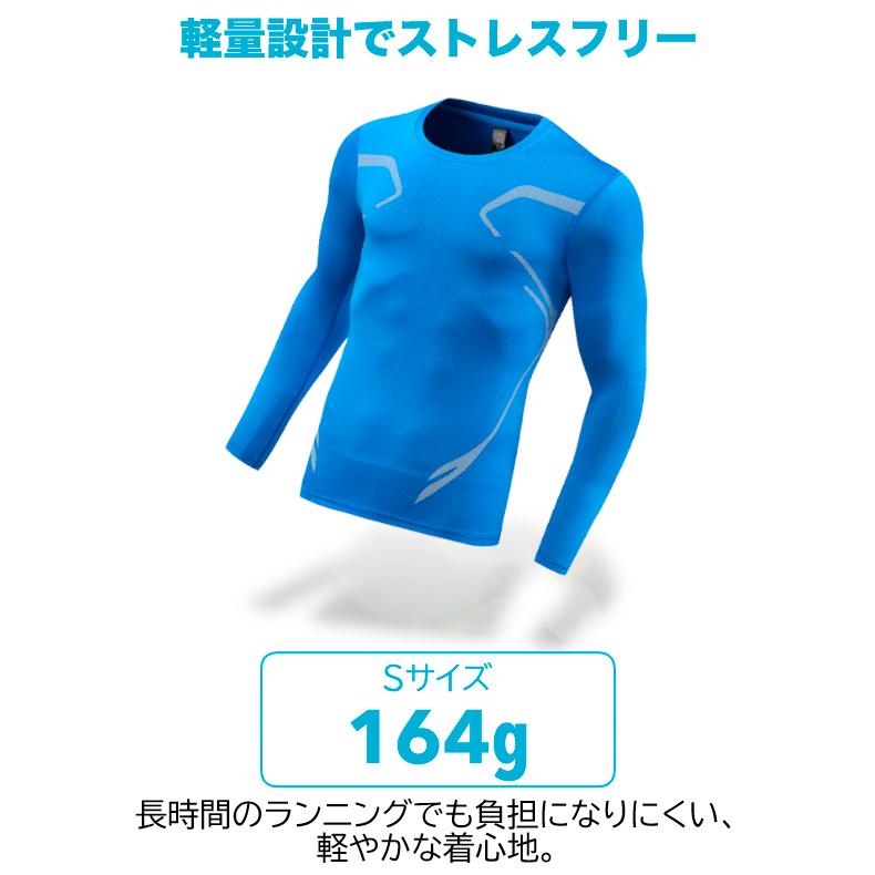 ランニングウェア　シンプル デザイン　メンズウエアー スポーツウェア　クイックドライ　長袖シャツ　tシャツ　 ジム　ヨガ　おしゃれ |  | 05