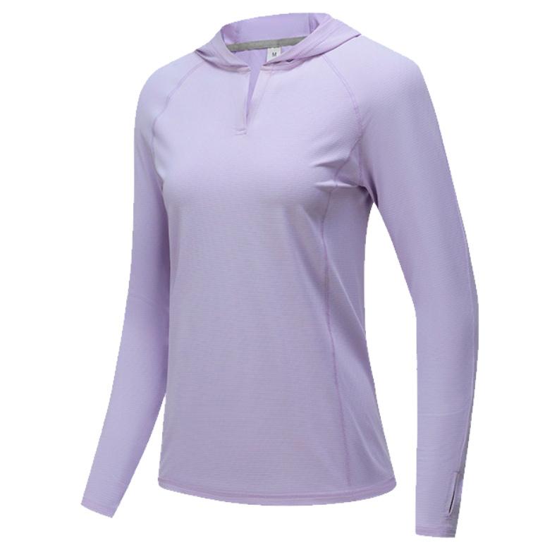 スポーツウェア　クイックドライ　シンプルパーカー　無地　フード付きTシャツ　レディース 長袖　 高弾力　ヨガ　ランニング　速乾性　吸水速乾シャツ |  | 13