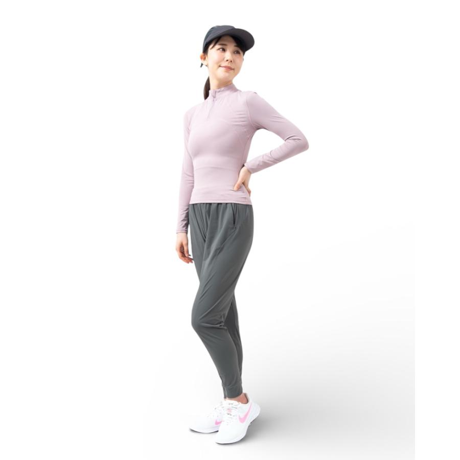 スポーツウェア　クイックドライ　シンプル　無地　ZIPTシャツ　レディース 長袖　 高弾力　ヨガ　ランニング　速乾性　吸水速乾シャツ |  | 20