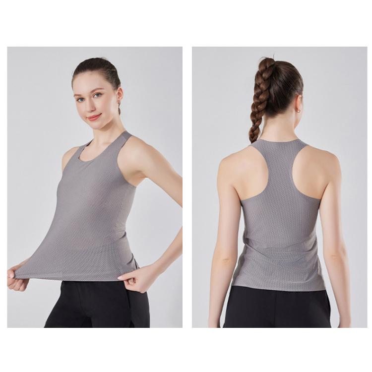 I字型タンクトップ レディース メッシュシンプルデザイン ランニングスポーツ　高弾力　ヨガ　速乾性　 レディース 半袖 |  | 13