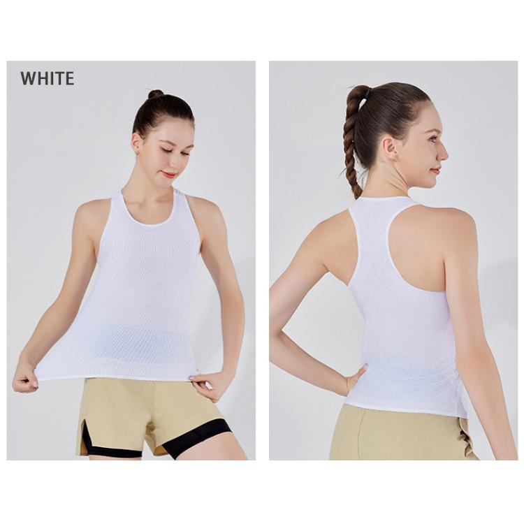 I字型タンクトップ レディース メッシュシンプルデザイン ランニングスポーツ　高弾力　ヨガ　速乾性　 レディース 半袖 |  | 15