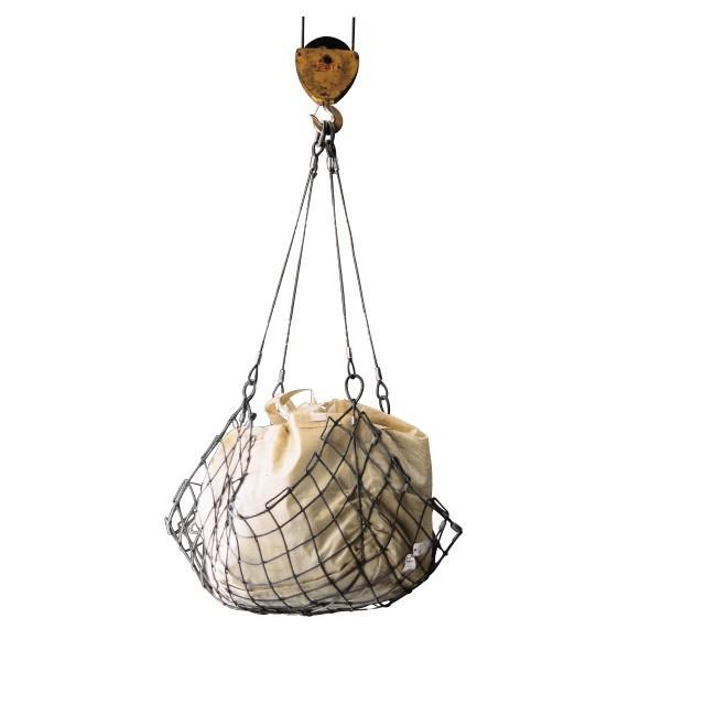 ワイヤーもっこ モッコ 1,500×1,500 用 交換用 帆布 荷揚げ