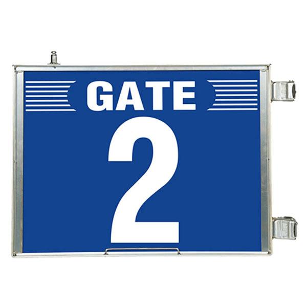 ユニット UNIT 突出し式ゲート標識 GATE2セット 305-82