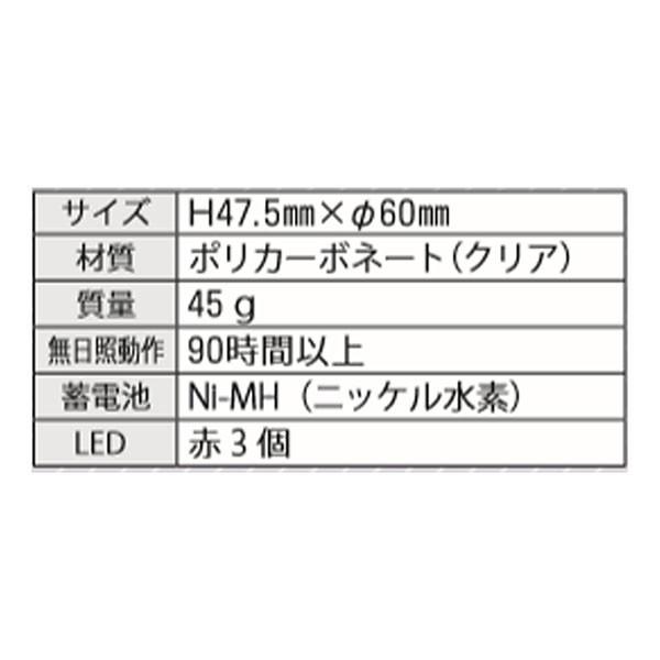 ソーラースマートマーカー 回転点滅式LED保安灯 ソーラー式 工事灯
