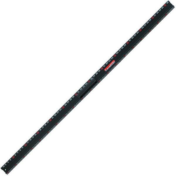 シンワ測定 アルミカッター定規 カット師EX 取手付 2m 併用目盛 65037