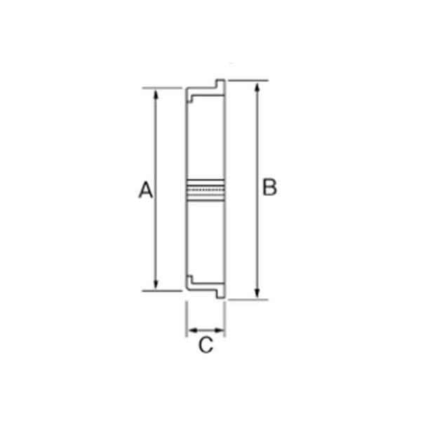 仮枠アンカー 56φ 20個セット VU50用 KMネクスト : 資材・印刷のルネ