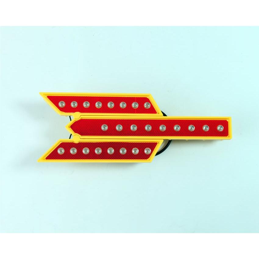 コーン取付用矢印板 マルチアロー 青緑 矢印板 LDY-26-V ダンレックス