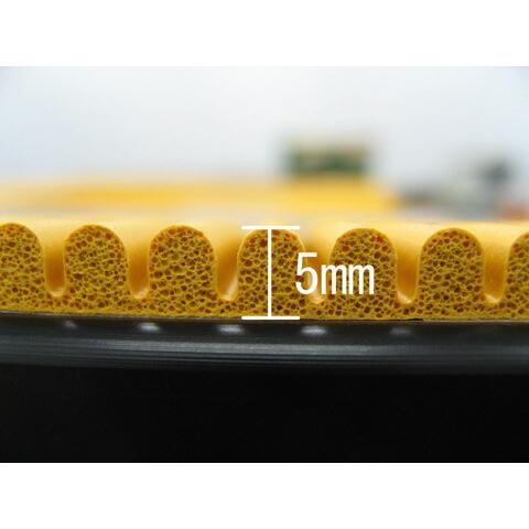 MF なみ☆スポ イエロー 5mmT×74mm×5000mm 4本入 S11-121 エムエフ