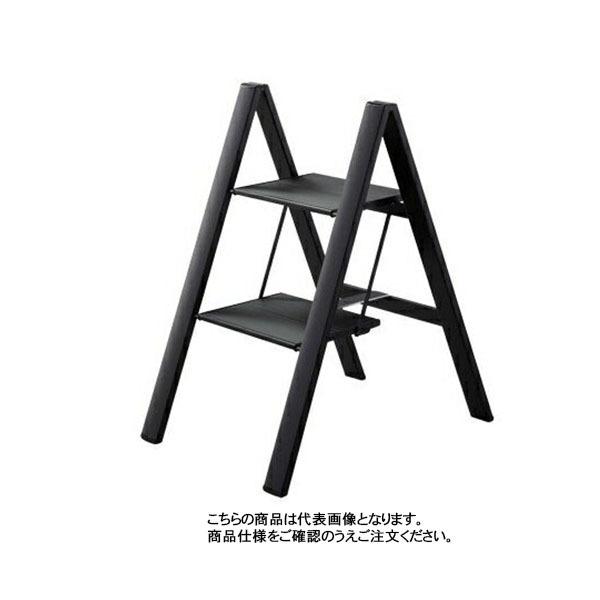 長谷川工業 踏台 スリムステップ ホワイト SJ-2d(WH) (17655)　法人宛限定