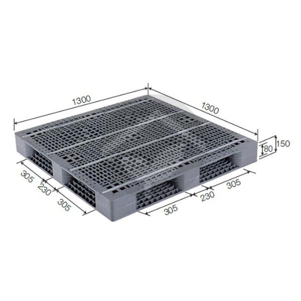 サンコー 三甲 パレットR4-1313(両面使用型)グレー 816902-01