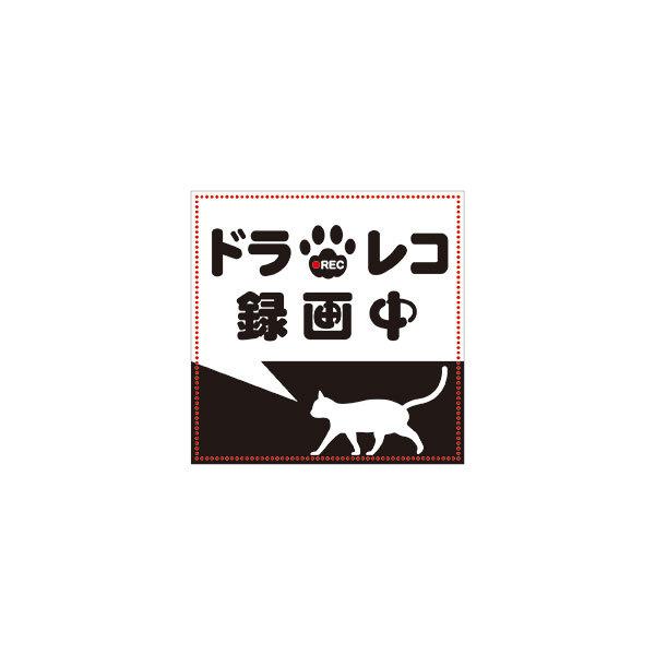 100枚　ドライブレコーダー　録画中　シール　スティッカー　黒猫 運転 車 車用品 自動車 グッズ Amazon.co.jp: ドライブレコーダー 録画中 マグネット ステッカー