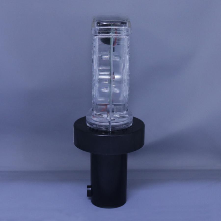 ソーラー式 LED 点滅灯 シンクロソーラー 標準電波同期機能付き : 資材