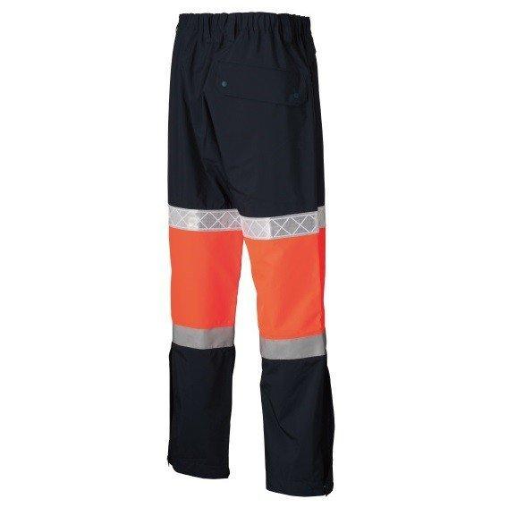 高視認性防護服 蛍光オレンジ パンツ M レインウェア TY-72JM : 資材