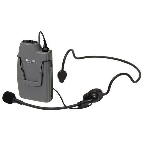 UNI-PEX 800MHZ帯ヘッドセット型ワイヤレスマイクロホン WM-8131