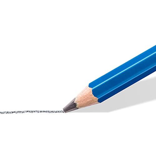 ステッドラー(STAEDTLER) 鉛筆 6B 5B 4B 3B 2B B HB F H 2H 3H 4H