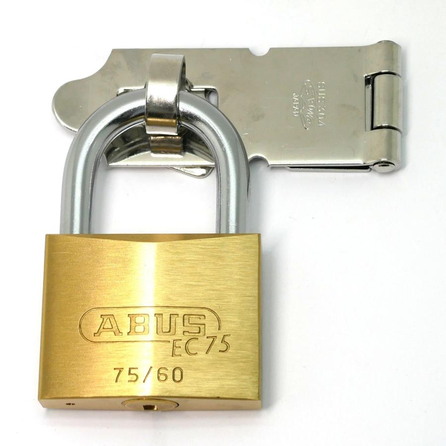 ABUS 真鍮南京錠 EC75/60 KD ディンプルシリンダー バラ番｜rung｜03