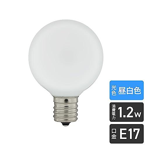 エルパ (ELPA) LED電球G50形 LED電球 照明 E17 1.2W 55lm 昼白色 LDG1N-G-E17-G260｜rung｜02